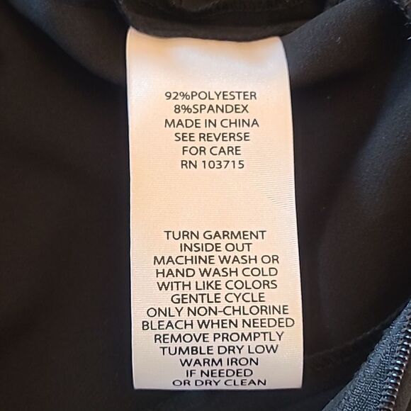 Nanette Lepore Cropped Black Short Sleeve Wide Leg Cropped Jumpsuit Size 12 - Picture 11 of 13